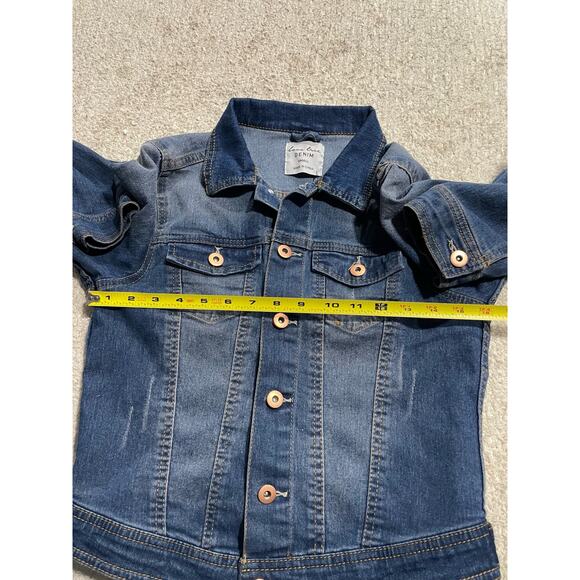 Love Tree Denim Jacket Women's Size Small Blue Jean 8400JH  Medium Wash - Picture 3 of 10